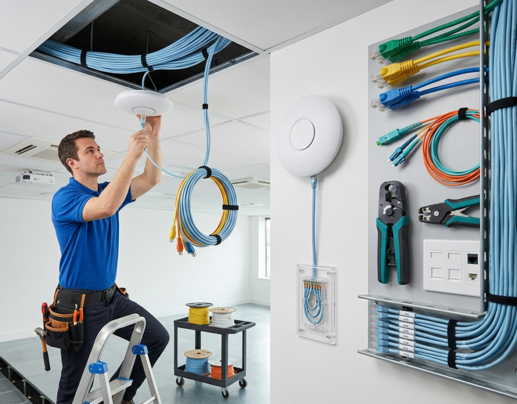 Wi-Fi Access Point Cabling - Structured Cabling Philippines